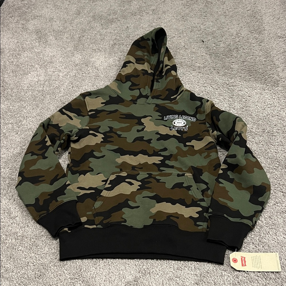 Levi's Black and Brown Camo Jacket